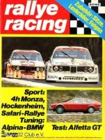 ERLEDIGT- rallye racing / Nr. 5 1975